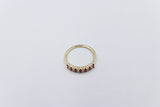 9ct Gold Ruby and Genuine Diamond ring SJAURG1066RU