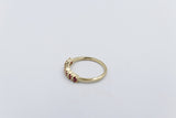 9ct Gold Ruby and Genuine Diamond ring SJAURG1066RU