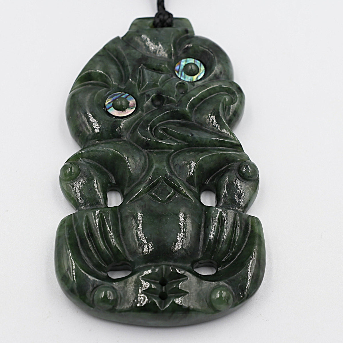 New Zealand Greenstone Large Hei Tiki HPTSPECPXL
