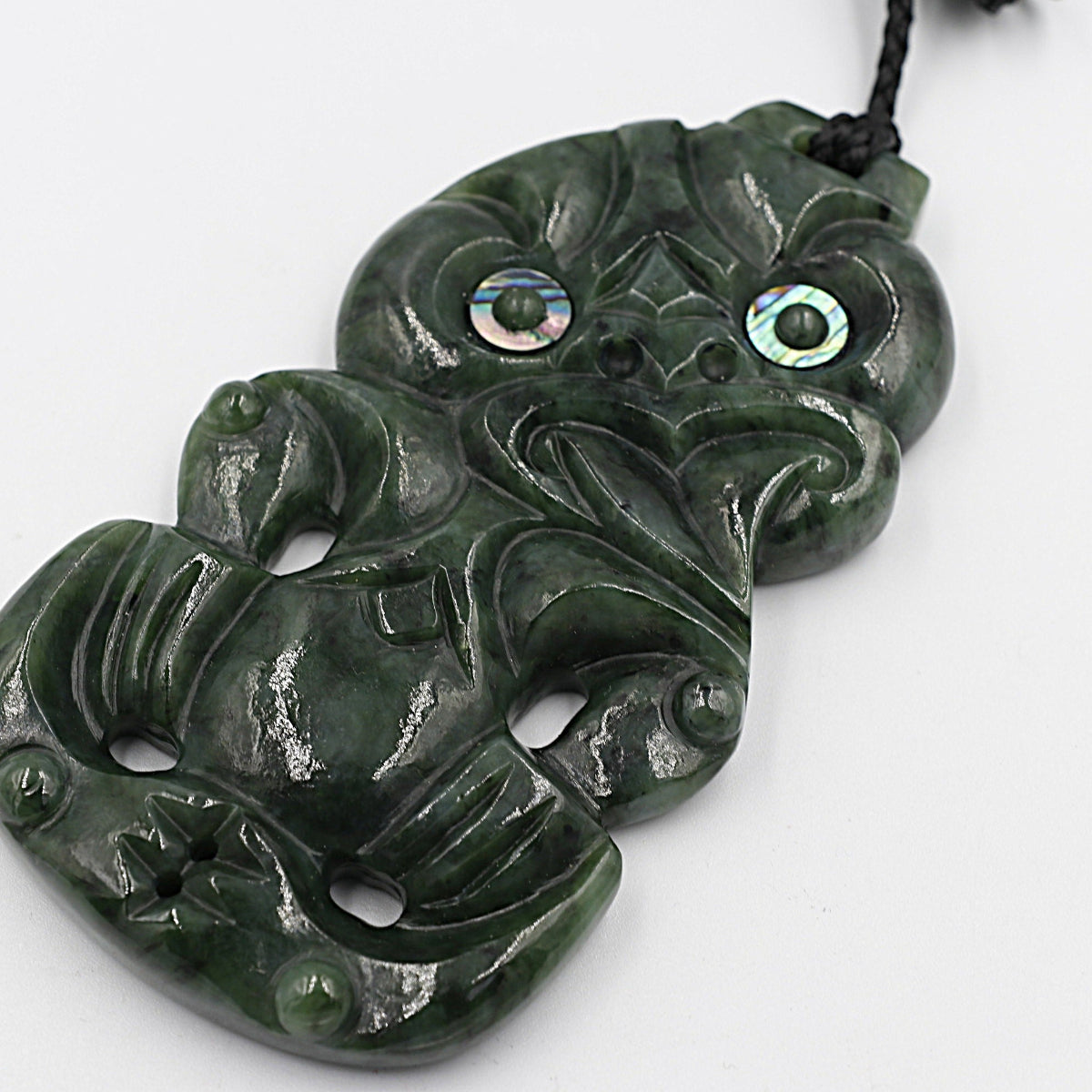 New Zealand Greenstone Large Hei Tiki HPTSPECPXL