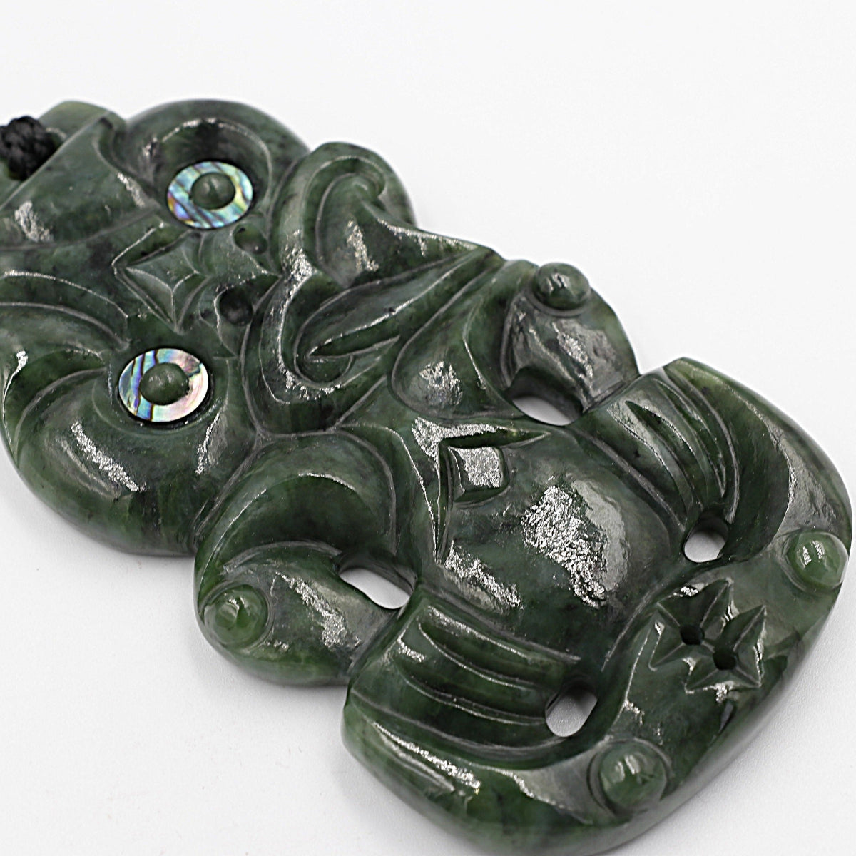 New Zealand Greenstone Large Hei Tiki HPTSPECPXL