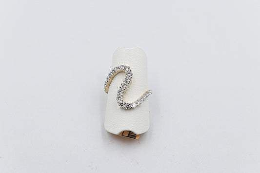 10K Gold Lab Diamond Dress Ring TDW 1ct LGR48782