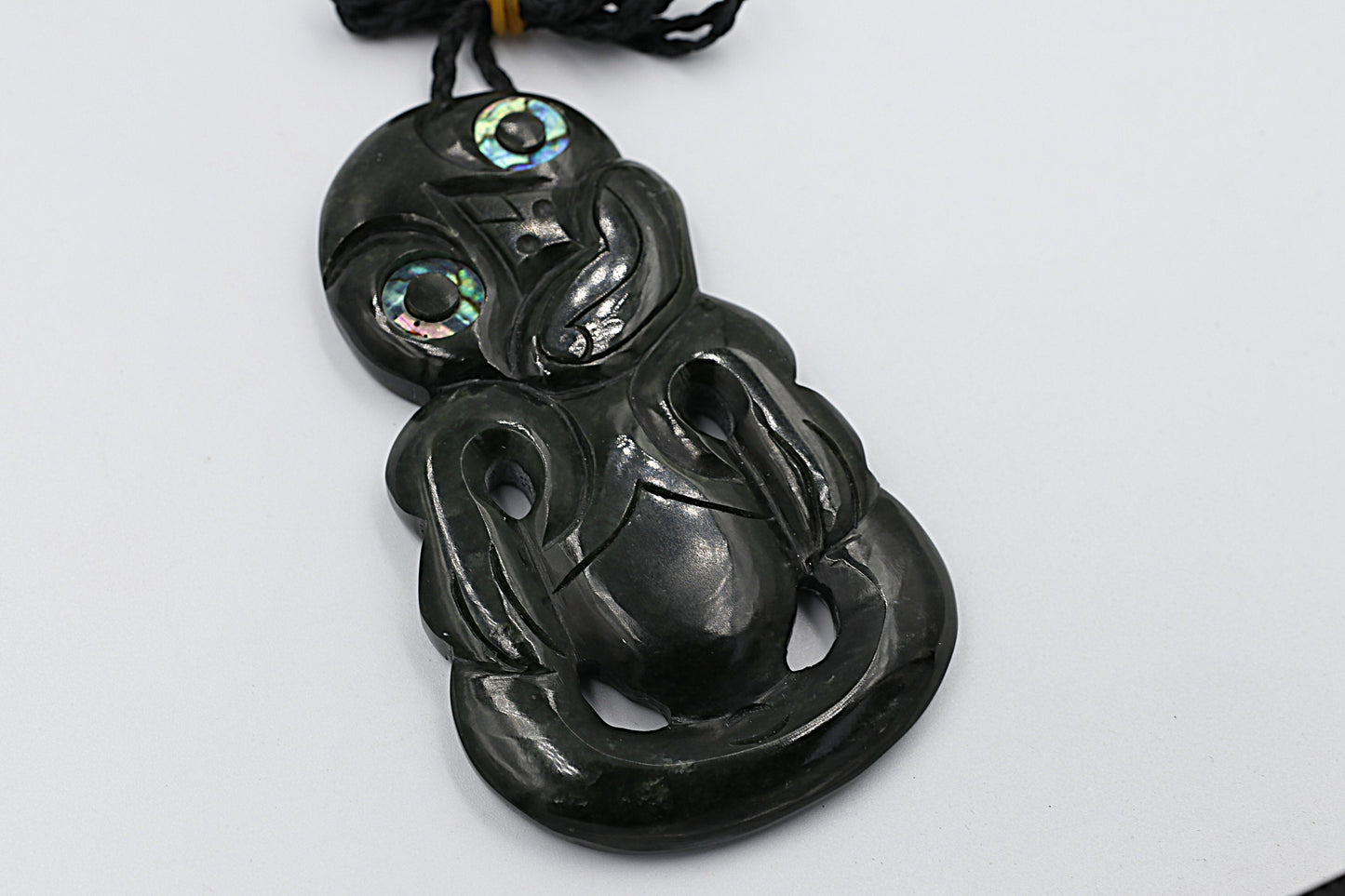 XL New Zealand Greenstone Hei Tiki 125mm HPTSPEC215