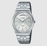 Casio Analogue Retro White/Silver Watch - MTPB146D-7A