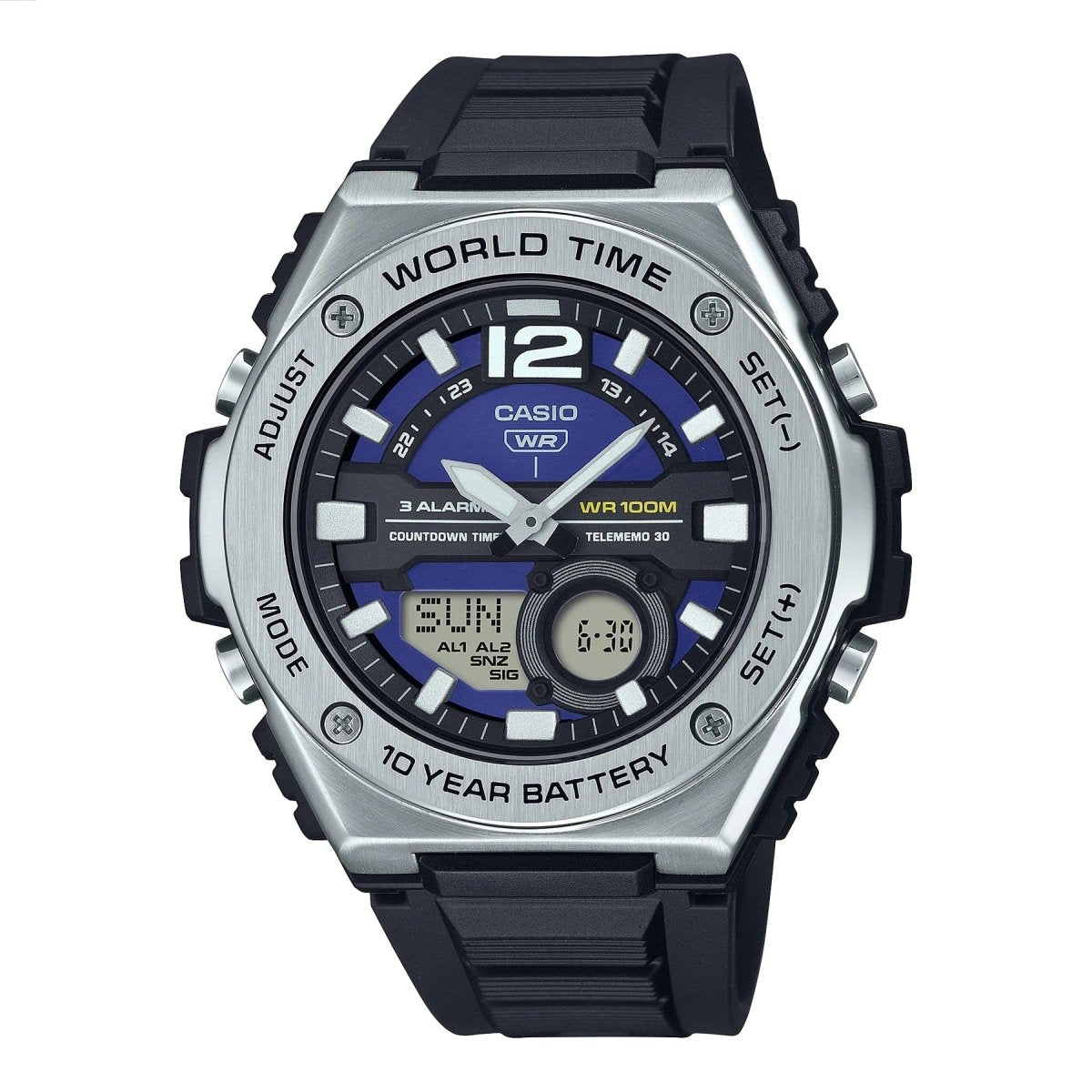 Casio Gents Duo Motif Combo MWQ100-2A