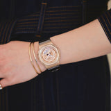 G Shock Women's peach gold Metal-Clad Watch - GMS2100CB-5A