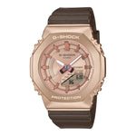 G Shock Women's peach gold Metal-Clad Watch - GMS2100CB-5A