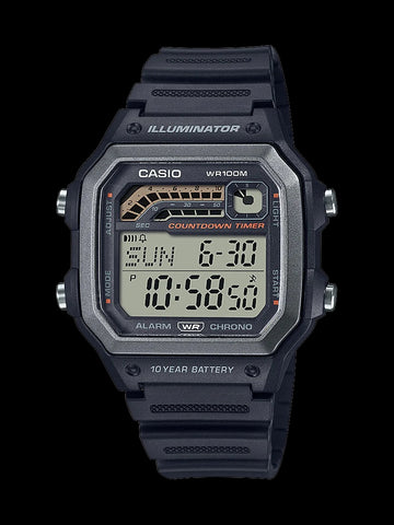 Casio Digital Watch WS1600H-1A