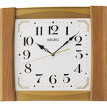 Seiko Oak Wood Wall Clock QXA827-B
