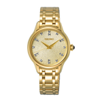 Seiko Ladies Conceptual Gold Watch - SRZ552P