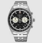 Seiko Mens Corporation Silver/Black Watch - SSB429P