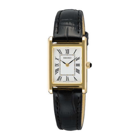 Seiko Ladies Leather strap Watch SWR108P