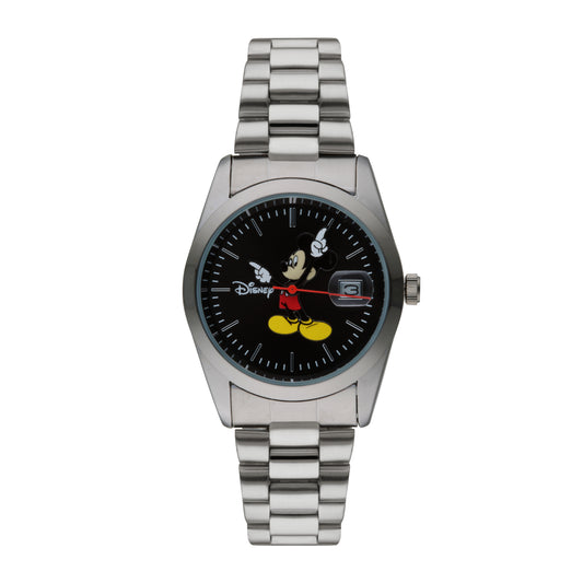 Disney Silver/Black Mickey Collectors Edition Watch – TA45705