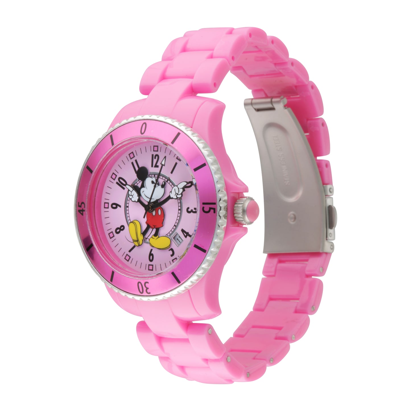 Mickey Sports Watch Pink- TA70004