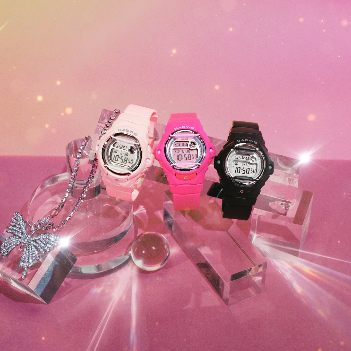 BabyG Digital watch BG-169KB-4