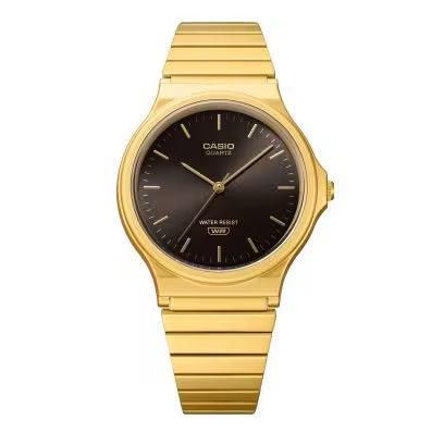 Casio Metal Strap Analogue WR MQ24GA-1A