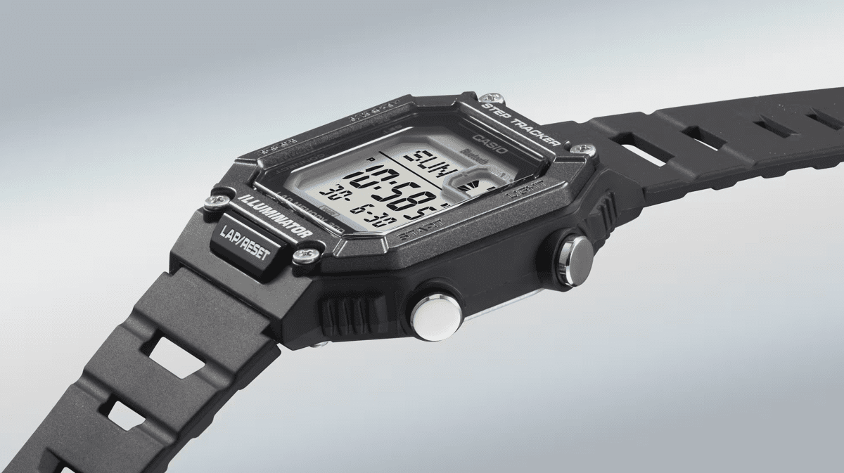 Casio Black Digital with Bluetooth pairing Watch- WS-B1000-1A