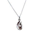 Stg Silver Fish Hook Pendent XP104