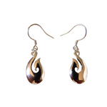 Stg Silver Fish Hook Earrings XP105