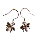 Stg Silver Earrings Honey bees