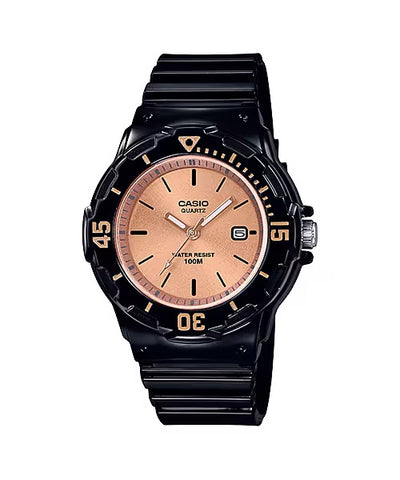 Casio Black Analogue (LRW-200H) Watch - LRW-200H-9E2