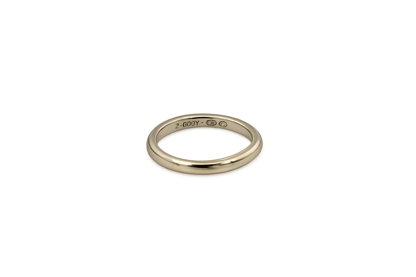 9ct Gold Fitted Wedding Band J4109 2mm