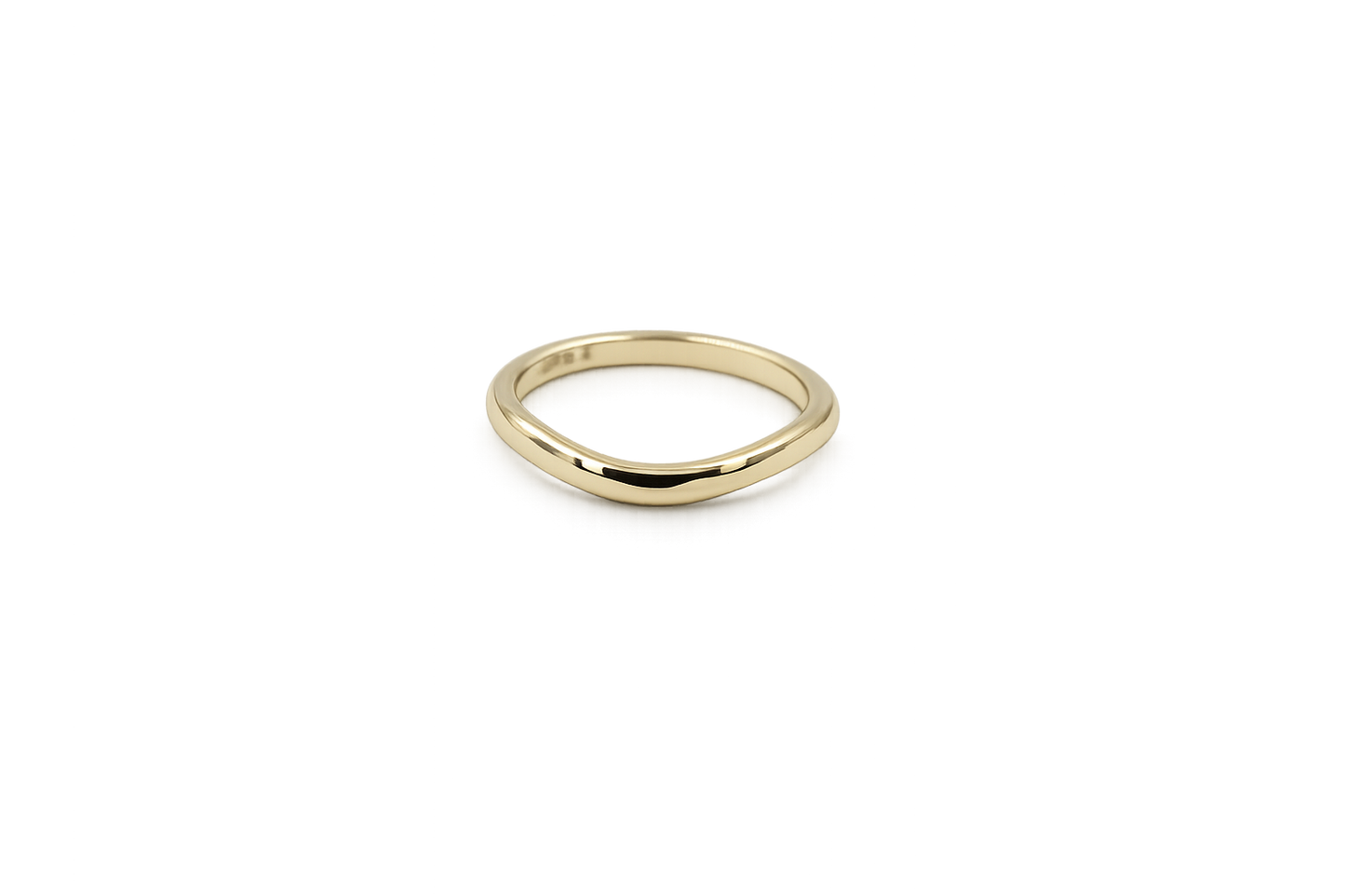 9ct Gold Fitted Wedding Band J4109 2mm