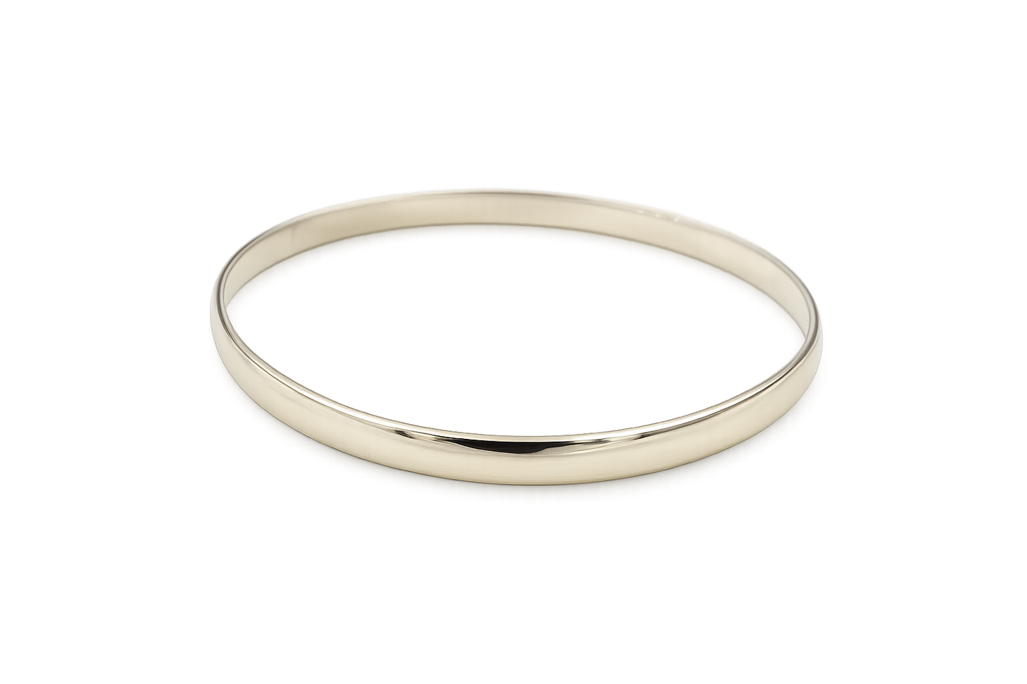 9ct Yellow Gold Solid Bangle REP156