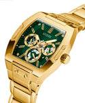Guess Phoenix Green Gold Tone Watch GW0456G3