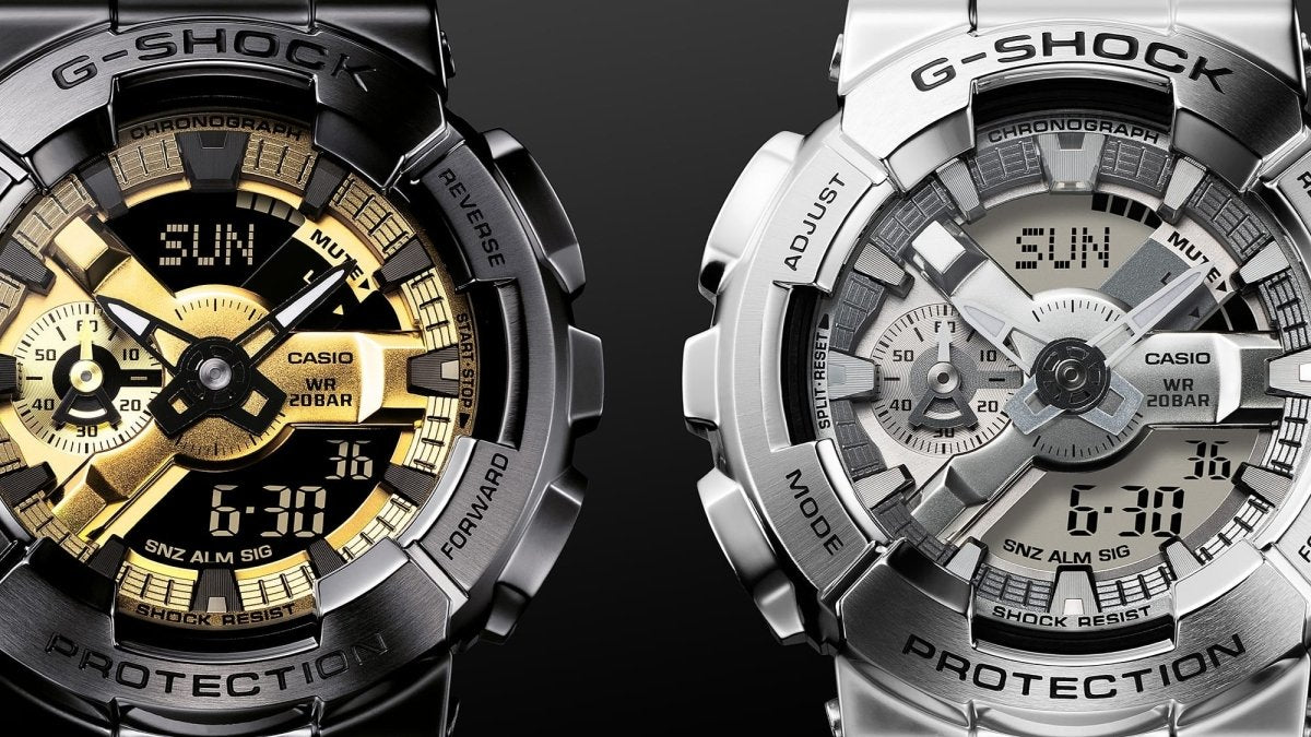 Gshock GM110D-8A metal strap series
