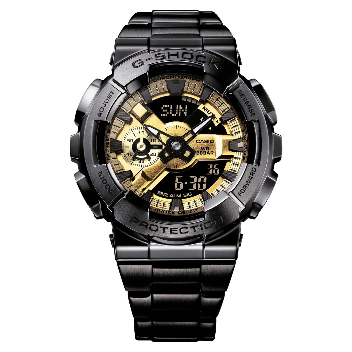 G Shock GM110BD-1A9 withg Metal Strap