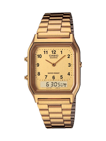 Casio Gold Vintage Digital Watch - AQ230GA-9B