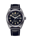 Citizen Gents Titanium Eco Drive with Strap WR100 BM8560-29E