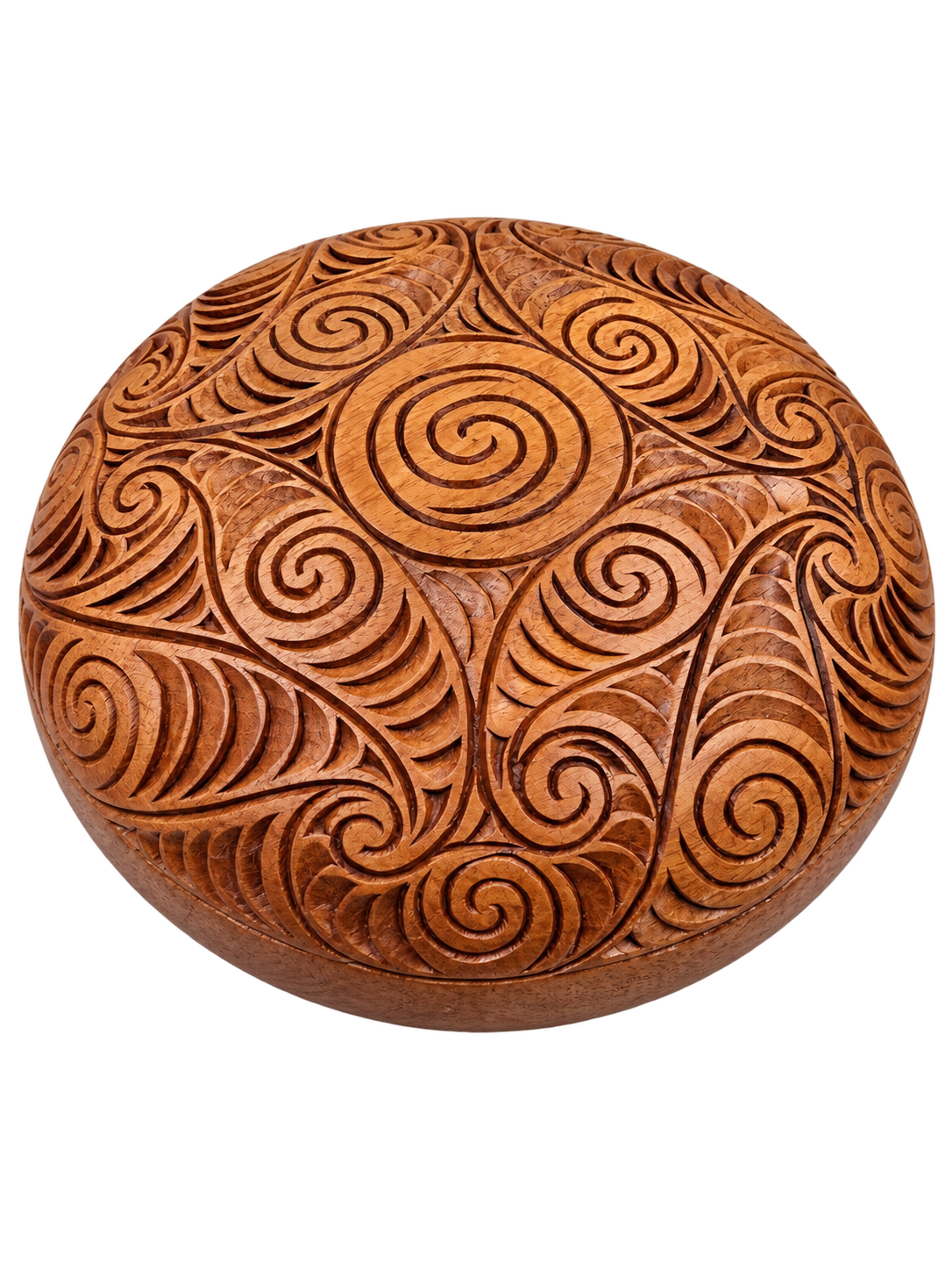 Bowl with Carved Top WA054