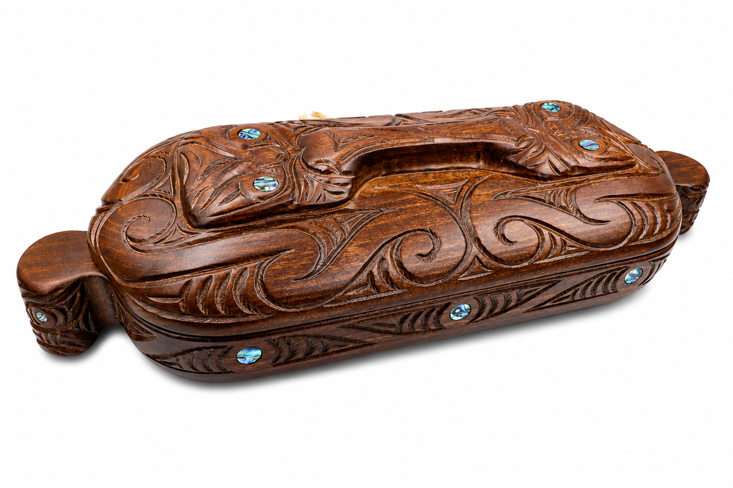New Zealand Native Wood Wakahuia (Haehae)