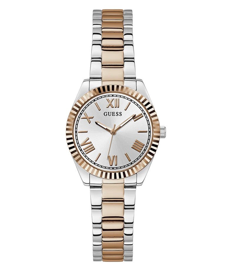 Guess Mini Luna Bi tone Ladies Watch GW0687L3