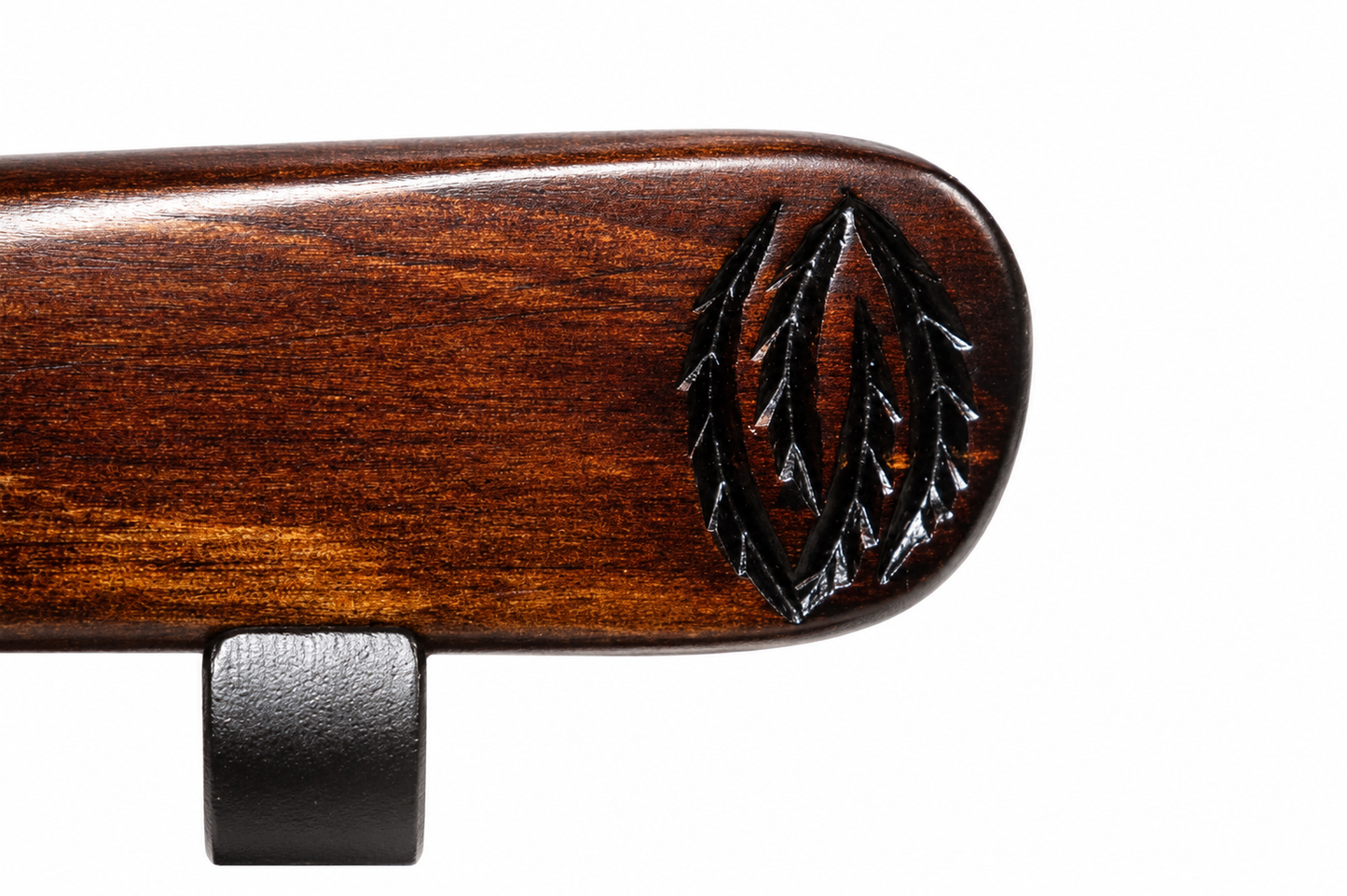 New Zealand Made Greenstone Taiaha with base