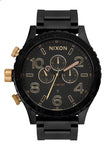 Nixon 51-30 Chrono Black Gold Chrono