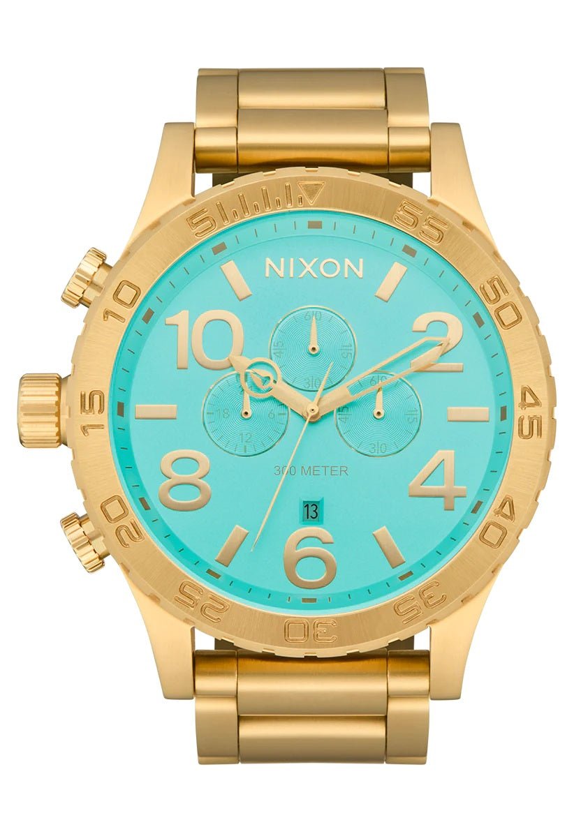 Nixon Men's All Gold 51-30 Chrono Watch - A1389-5345-00