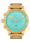 Nixon Men's All Gold 51-30 Chrono Watch - A1389-5345-00
