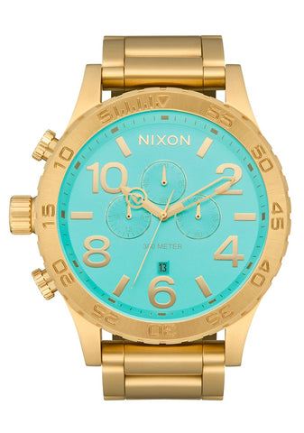 Nixon Men's All Gold 51-30 Chrono Watch - A1389-5345-00