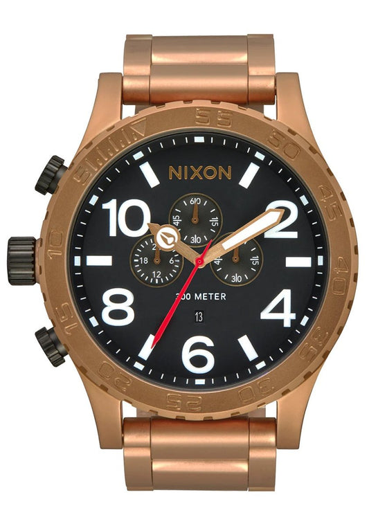 Nixon 51-30 Chrono Bronze Watch - A1389-5145-00