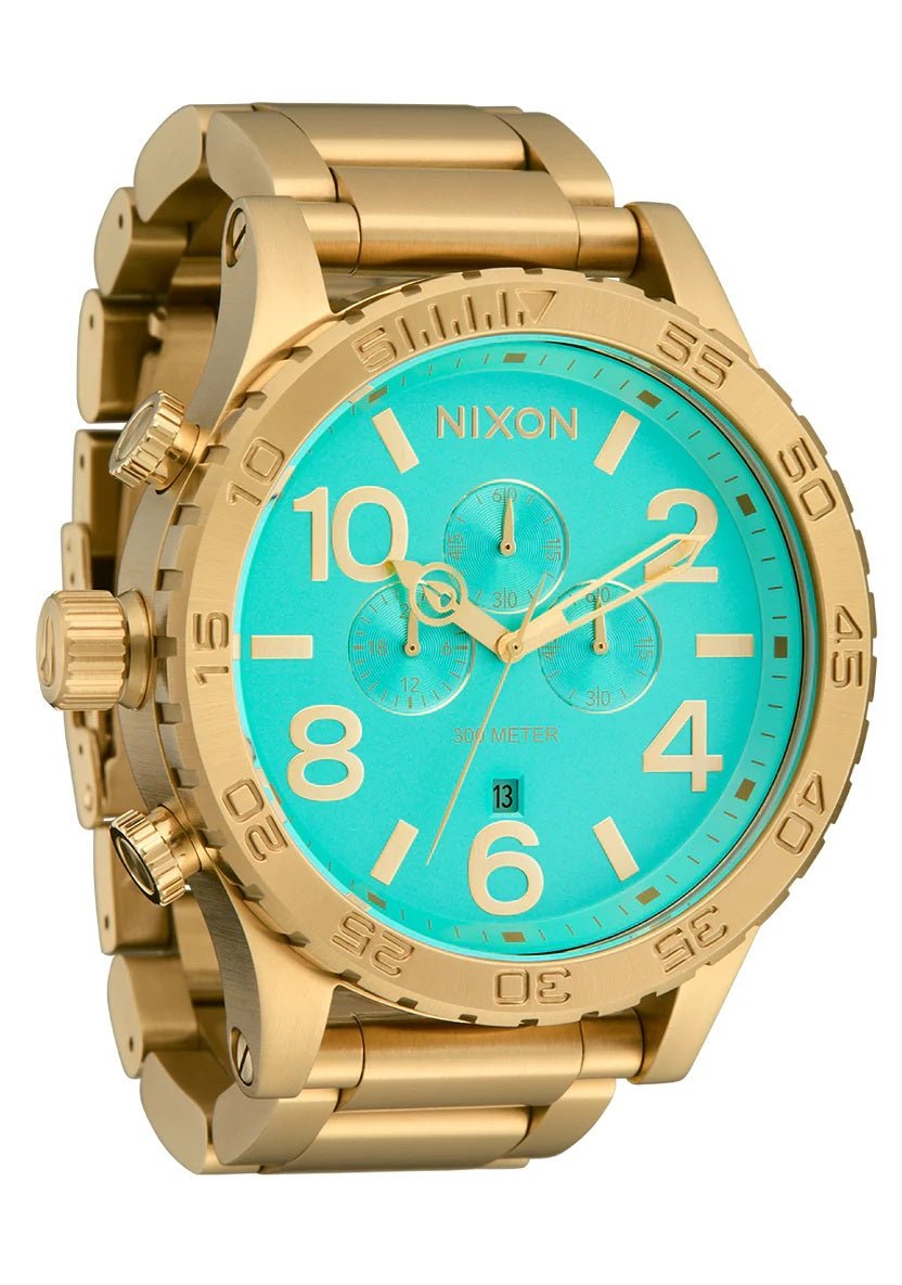 Nixon Men's All Gold 51-30 Chrono Watch - A1389-5345-00