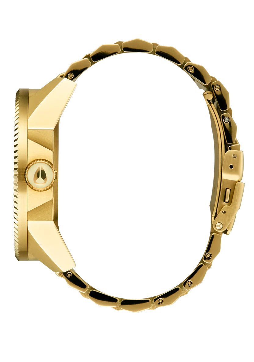 Nixon Gold/Turquoise Corporal Stainless Steel Watch - A346-5345-00