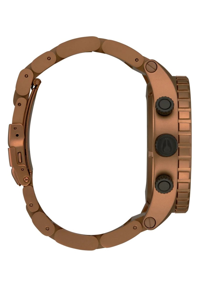 Nixon 51-30 Chrono Bronze Watch - A1389-5145-00