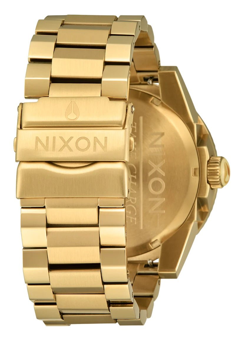Nixon Gold/Turquoise Corporal Stainless Steel Watch - A346-5345-00