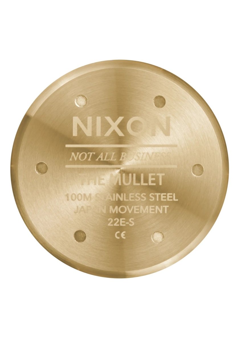 Nixon Mullet Gold Tone Watch - A1401-1809-00