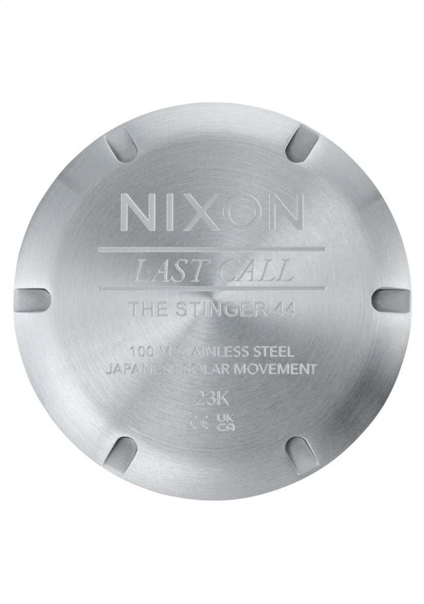 Nixon Stinger 44 Solar Silver/Jade White Watch - A1402-5235-00