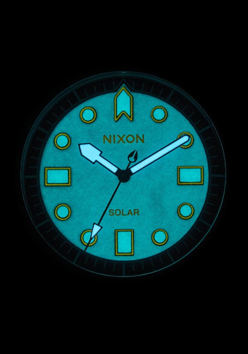 Nixon Stinger 44 Solar All Black Watch - A1402-1256-00