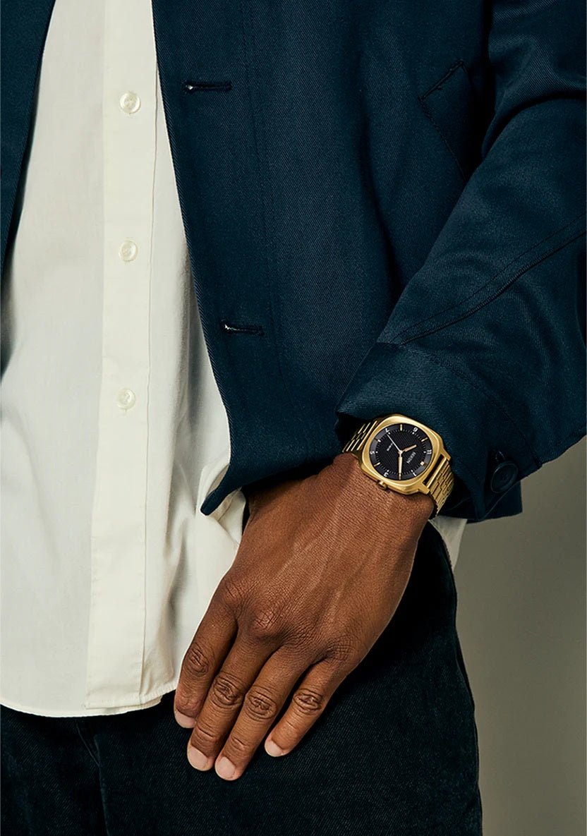 Nixon Freemont 40 Gold Black Watch - 1444-512-00